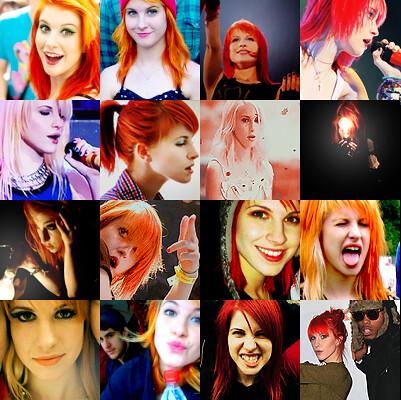 Hayley Williams icon collage made by me