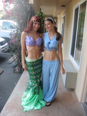 Ariel and Jasmin