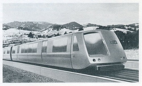BART rapid transit car (1967)