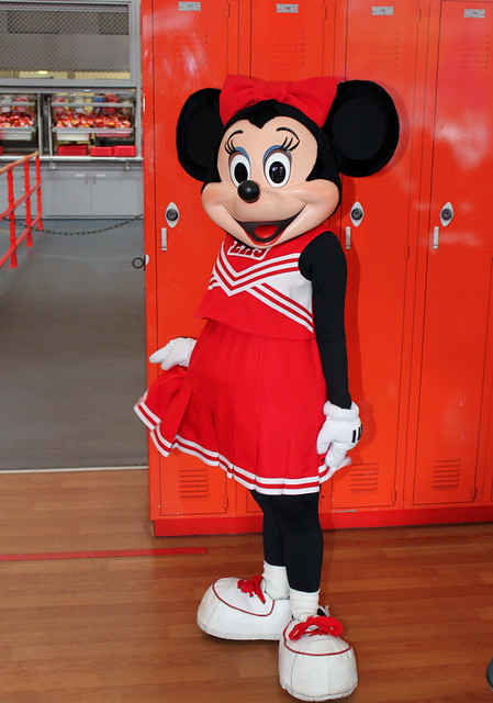 Meeting High School Musical Minnie Mouse