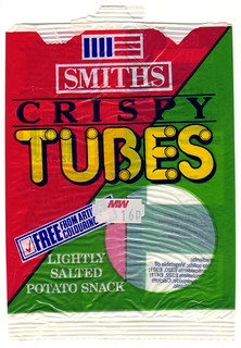 Smiths Crispy Tubes 1989 Front
