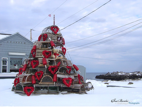 Lobster Trap Valentine, York Maine by souloyster