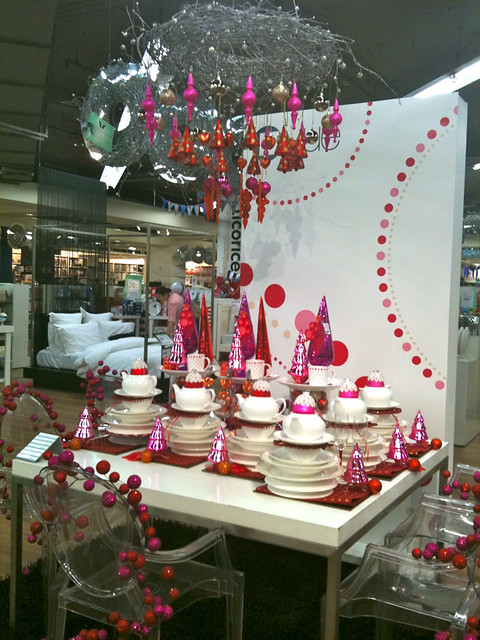 Myer pink Christmas decorations and homewares display | Flickr - Photo ...