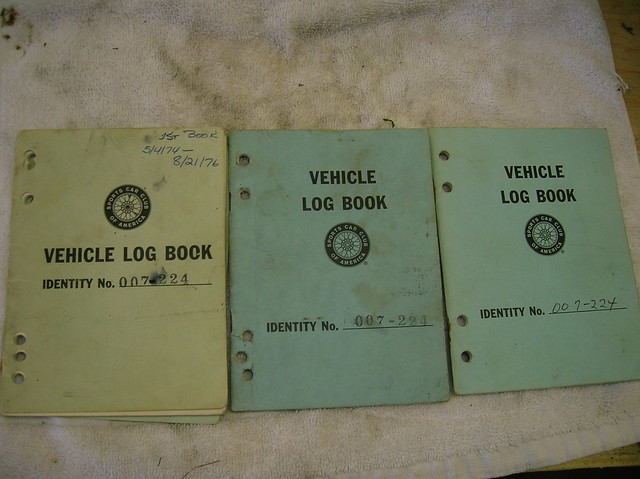 1972 Datsun 510 SCCA Race Car Project For Sale Log Books