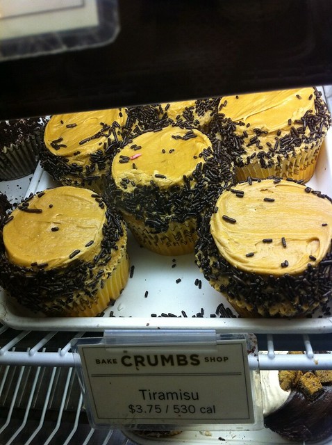 tiramisu Take Cupcakes  See  crumbs Bakeshop, NYC Crumbs   cupcakes, cupcake  Tiramisu