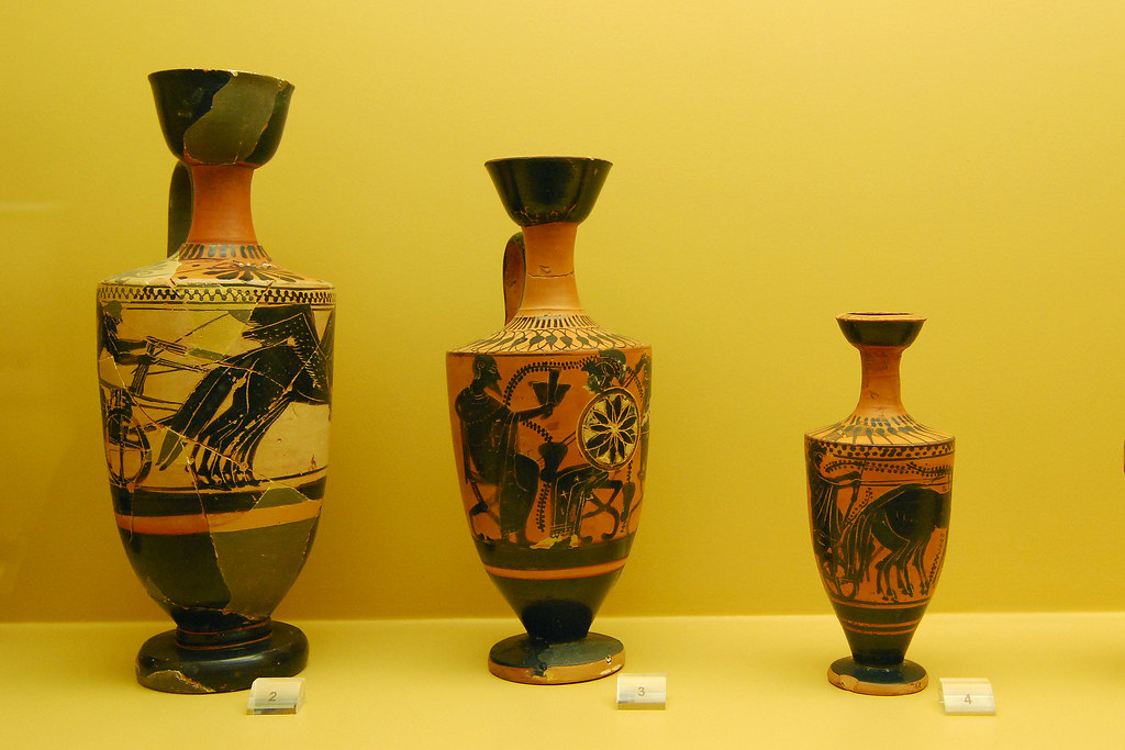 греческие вазы