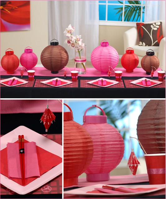 Colourful Chinese Wedding Table Setting Ideas