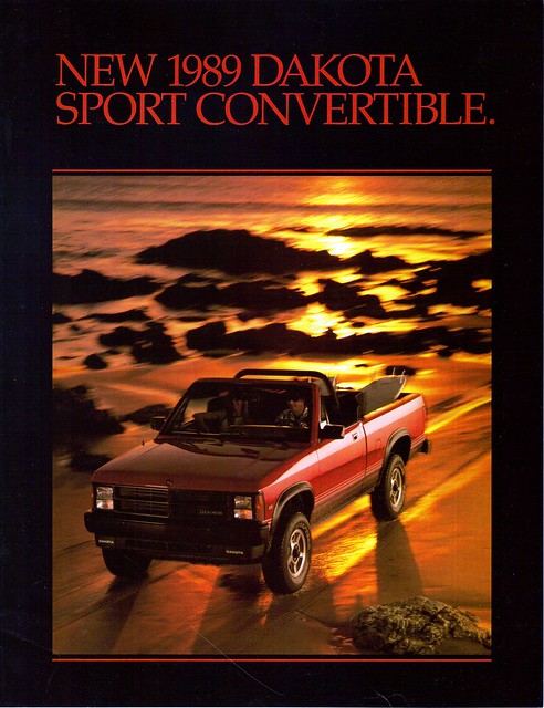 1989 Dodge Dakota Sport Convertible Pickup Truck - a photo on Flickriver