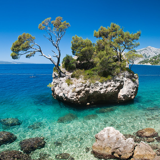 Kamen Brela, Brela, Dalmatian Coast, Croatia