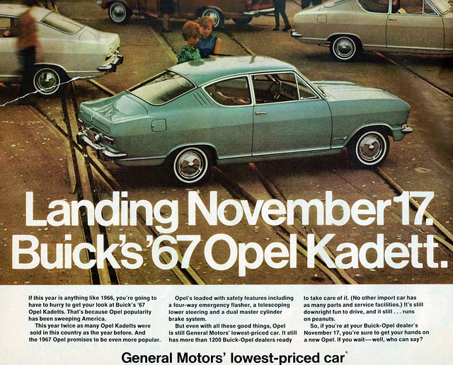 1967 Opel Kadett Coupe