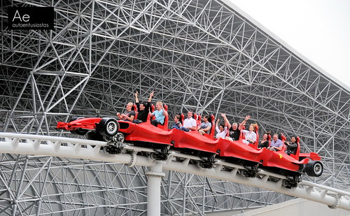 Formula Rossa world's fastest roller coaster
