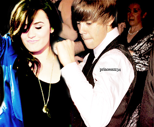 justin bieber and demi lovato manip with you i'll always share 