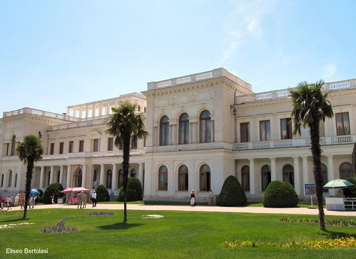 Crimea, Yalta, il Palazzo Livadia © Eliseo Bertolasi