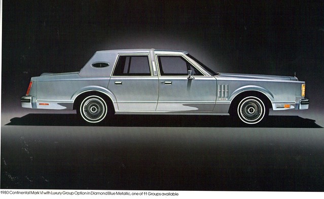 1980 Lincoln Continental Mark VI 4 Door Sedan