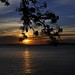 Pôr do sol lago Guaíba - Foto: Rê Sarmento