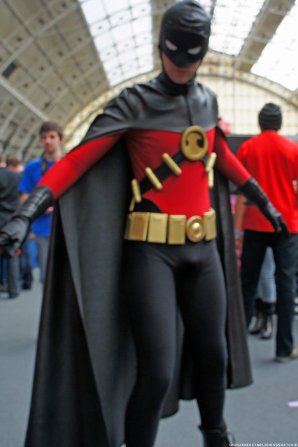 Comic Con Cosplay Batman Reborn Red Robin