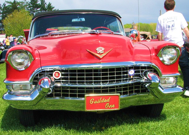 '55 CADILLAC at the rhinbeck carshow
