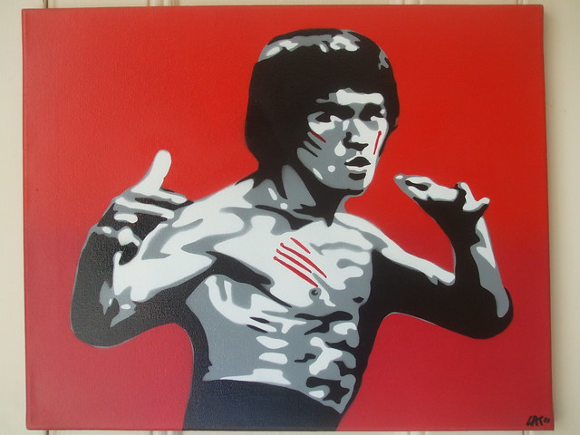 enter the dragon stencil all work is available for sale CONTACTs LINKS