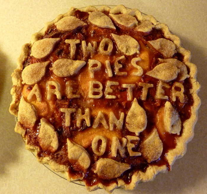 A pie with 