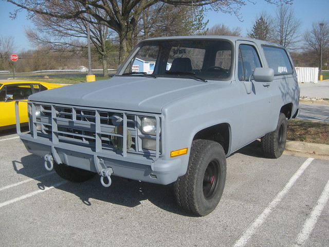 Chevrolet K5 Blazer M1009 CUCV Former US Military truck Local cruisein