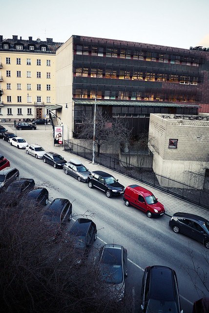 Row of cars