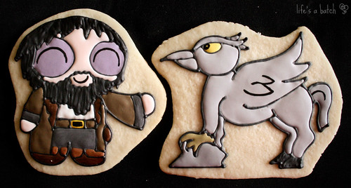 Hagrid & Buckbeak Potterpuff Cookies.
