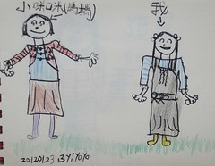7.6ys-20120123-yoyo畫媽咪與自己-1