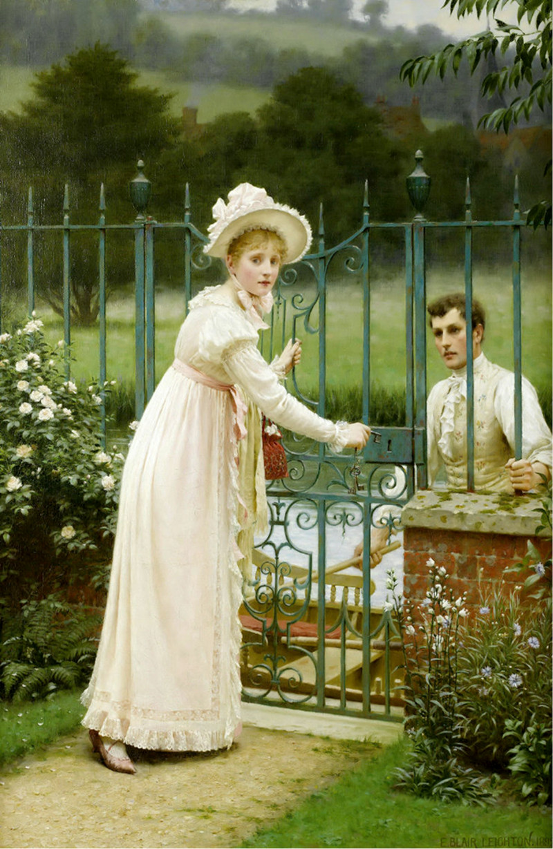 Where there's a will by Edmund Blair Leighton