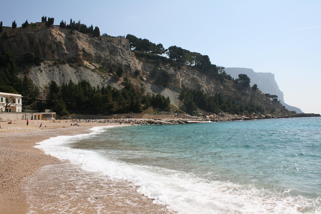Cassis beach france