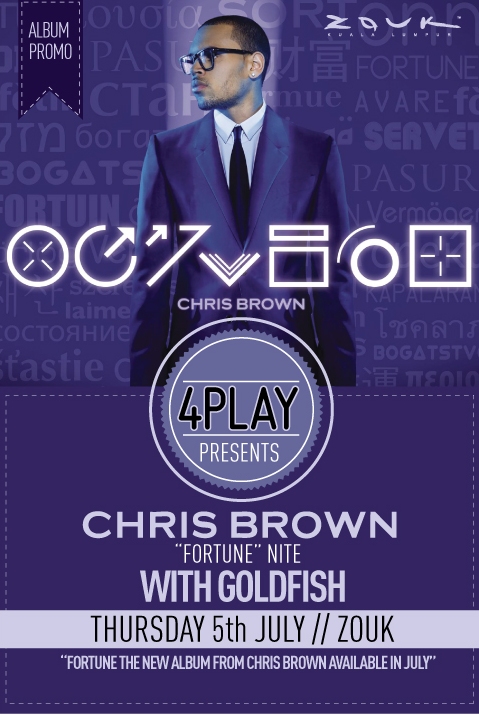 Fourplay Presents Chris Brown Fortune Nite With Goldfish