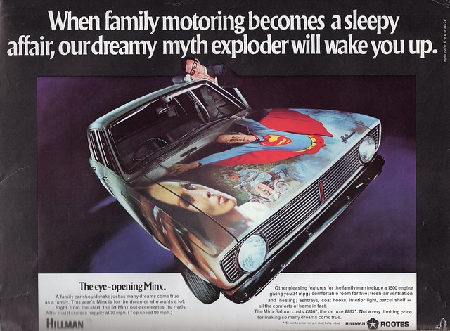 Hillman Minx Advert 1969