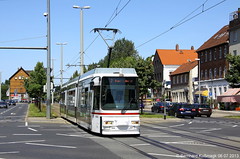 Braunschweig Straßenbahn 1977, 1986, 1989, 2002, 2004, 2010, 2013 und 2019