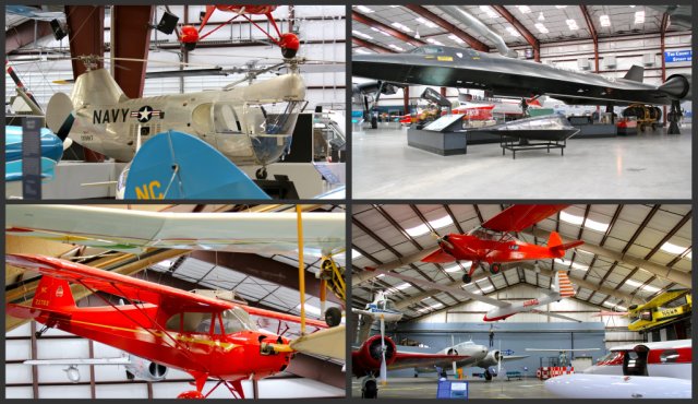 Hangar collage
