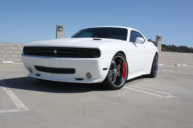 Dodge Challenger Wide Body This dodge Challenger was custom built for video