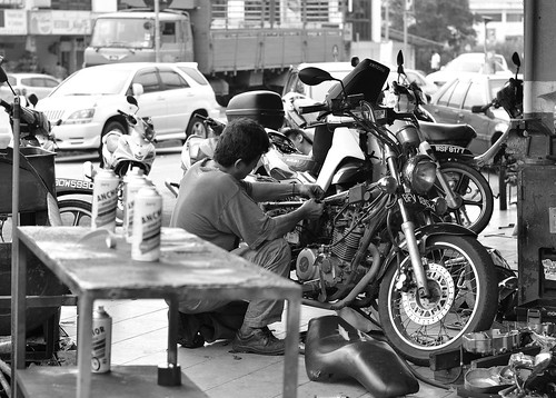 Mechanic @ work - Motorcycle