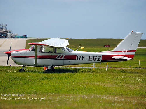 OY-EGZ Cessna F.172H Skyhawk by Jersey Airport Photography