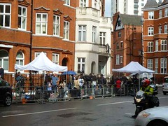Assange @ the Ecuador Embassy, London