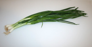 01 - Zutat Frühlingszwiebeln / Ingredient spring onions