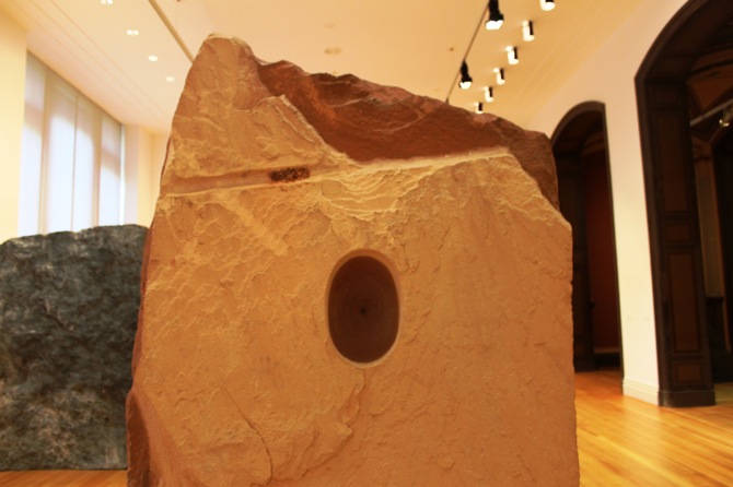 Untitled, 1992, Sandstone and pigment