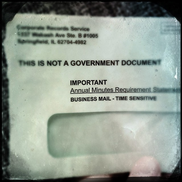 This Is Not A Government Document