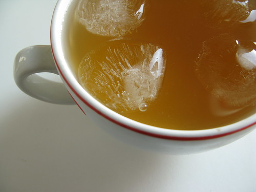 Homemade ice tea