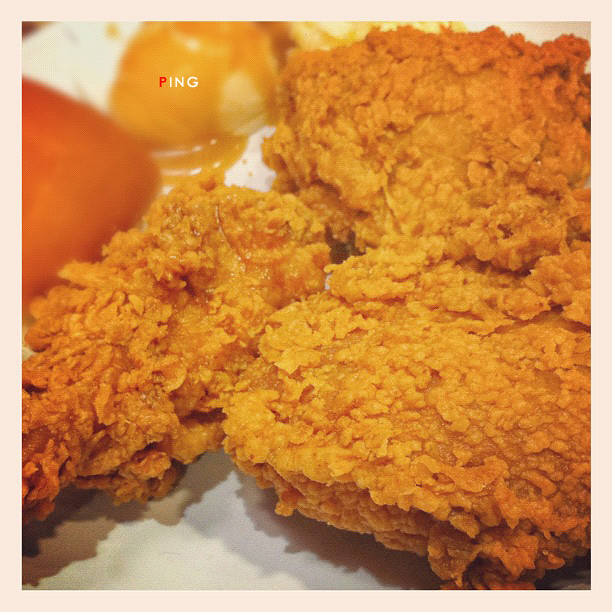 KFC Dinner Plate