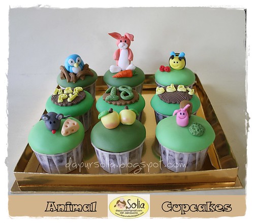 01 Animal Cupcakes