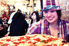 M-C at Lombardi's Pizza