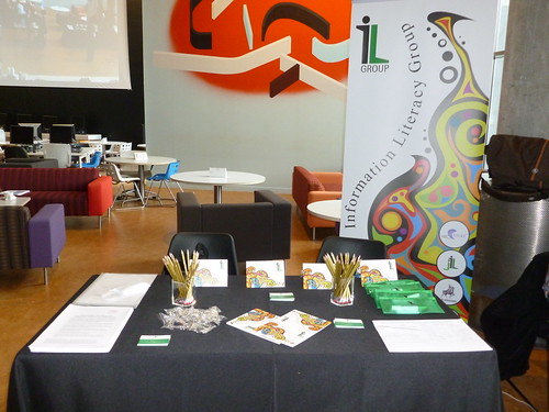 Information Literacy Group stand