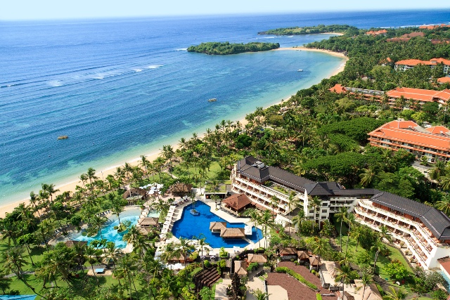 Nusa Dua Beach Hotel & Spa - Aerial View
