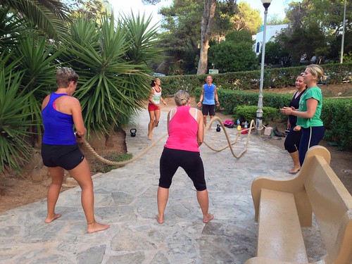 The Workout Club Ibiza Battle Rope