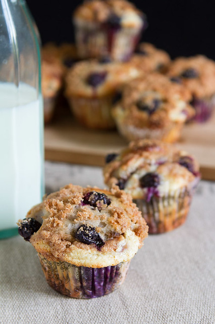 Blueberry Cheesecake Yogurt Muffins