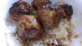 Teriyaki Sauce Chicken Balls
