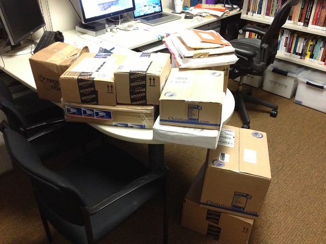 Packages in My Office, July 2013